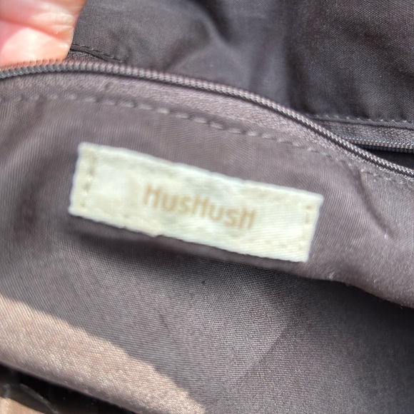 HusHush tote bag bronze weave 12” by 17” - Picture 4 of 4